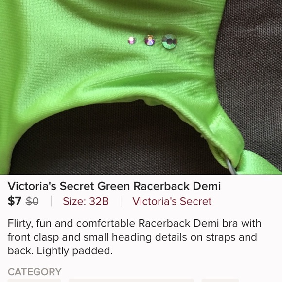 Victoria secret racer back 32B - Picture 5 of 5